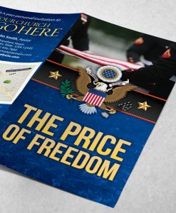 Tract - The Price of Freedom - Blue